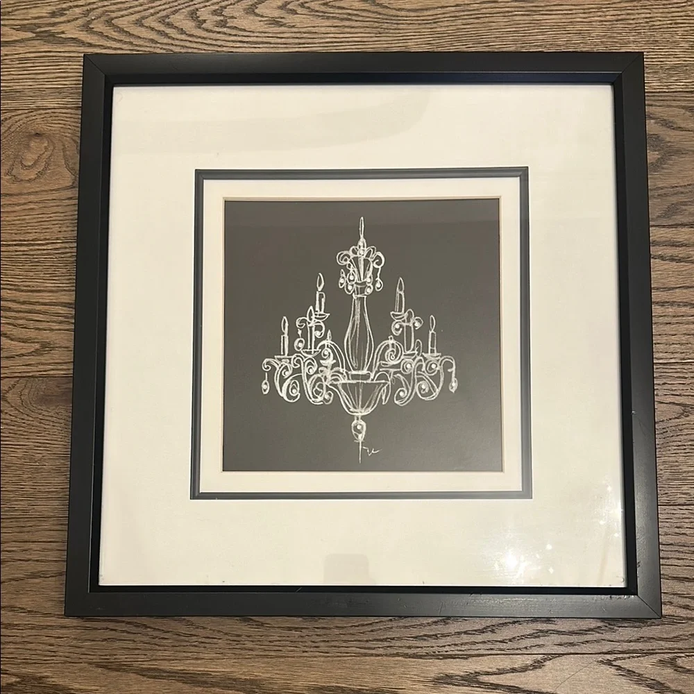 Z Gallerie Framed Chandelier Art Print